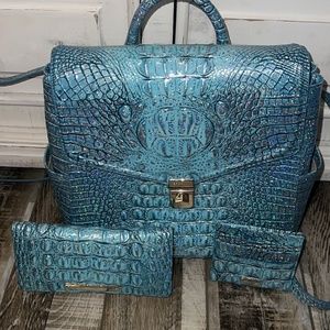Brahmin Backpack, Wallet, & Cardholder!!